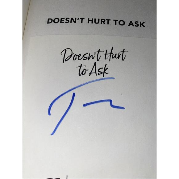Doesn't Hurt To Ask By Trey Gowdy Signed/Autographed HC/DJ - Picture 4 of 8